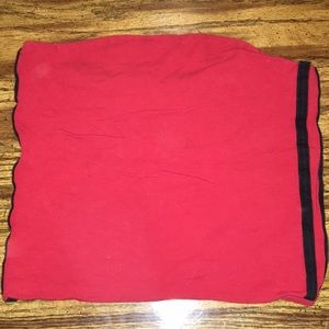 Brandy Melville racing striped tube top